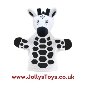 Black & White Animal Hand Puppet